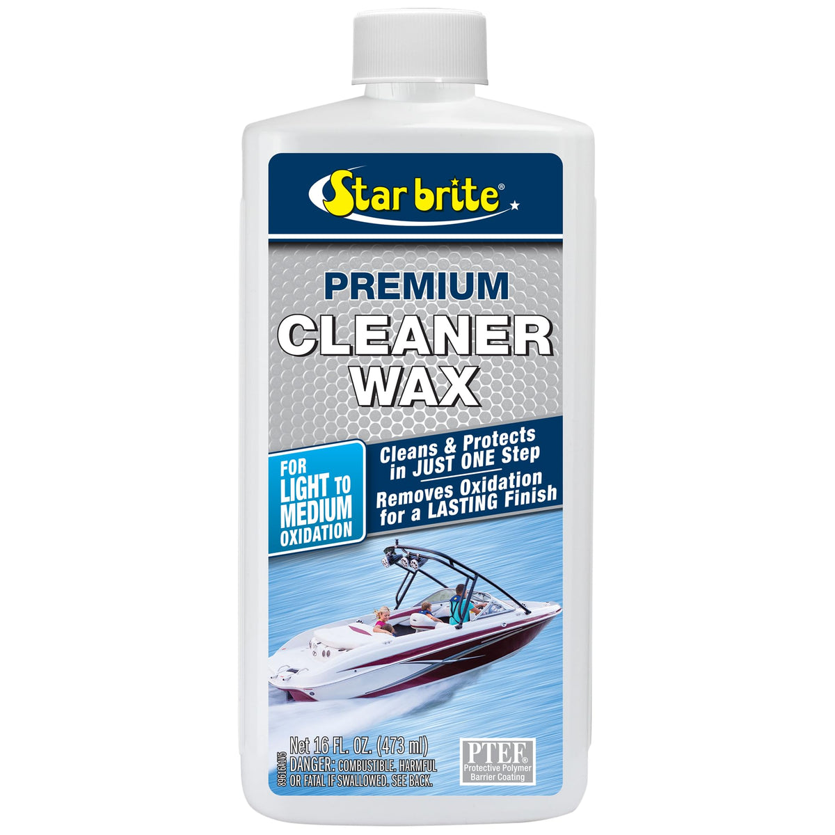 STAR BRITE 089616P Star Brite 089616P PREMIUM CLEANER/WAX 16 OZ.