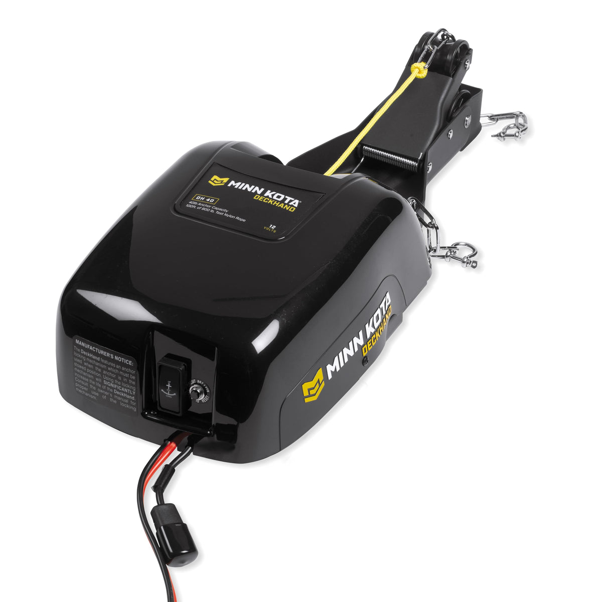 MINN KOTA 1810140 Minn Kota Deckhand Electric Anchor Winch – DH-40