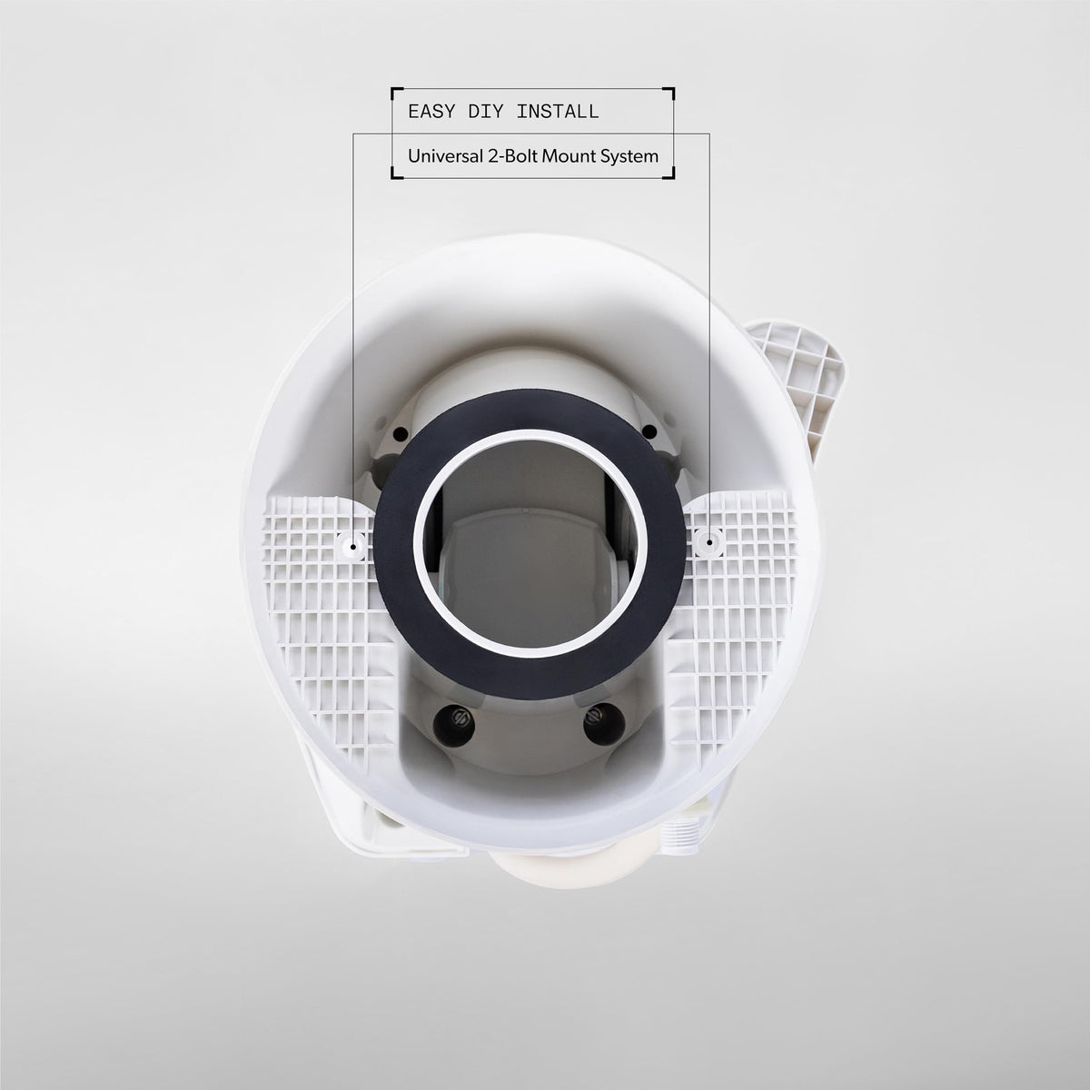 DOMETIC 385311652 Genuine Dometic OEM Base Seal and Mounting Hardware Kit | Dometic and Sealand 300 and 400 Series Toilets | RV Toilet Repair and Replacement Part | White - (385311652)