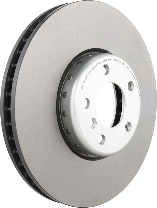 BREMBO 09C40613C02 Brembo 09.C406.13 Composite two piece UV Coated vented Front Brake Rotor BMW OE# 34116785670