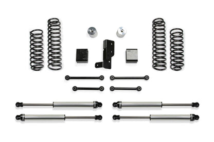 FABTECH K4107DL Fabtech K4107DL Sport Lift System w/Shock 3 in. Lift w/Spacers Front And Rear Dirt Logic 2.25 Shock Sport Lift System w/Shock
