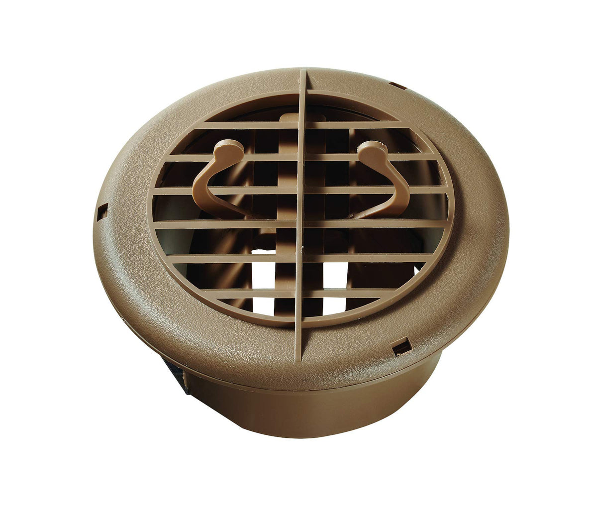 RV DESIGNER H810 RV Designer H810, 4" ProVent Dampered Vent Register, Furnace/AC Vent, Beige