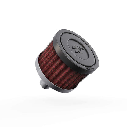 K&N FILTER 62-1010 K&N Vent Air Filter/ Breather: High Performance, Premium, Washable, Replacement Engine Filter: Flange Diameter: 0.5 In, Filter Height: 1.5 In, Flange Length: 0.875 In, Shape: Breather, 62-1010