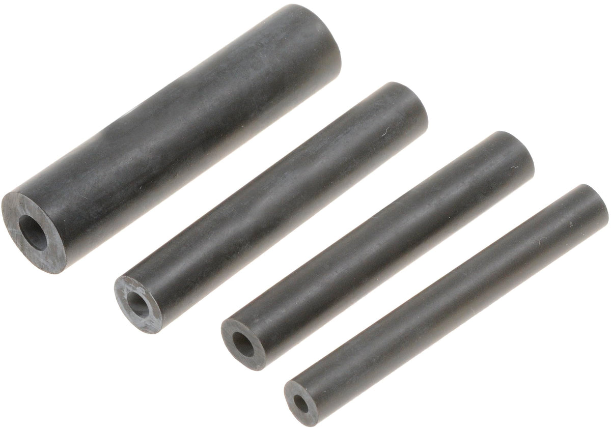 DORMAN 47430 Dorman 47430 1/8, 5/32, 3/16, 1/4 In. Soft Black Vacuum Tubing Connector Assortment, 4 Piece Universal Fit