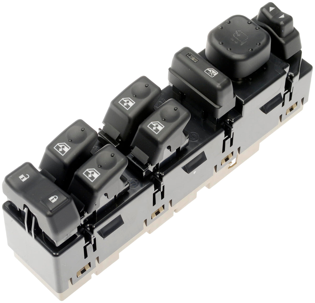 DORMAN 920-020 Dorman 920-020 Front Driver Side Master Window Switch Assembly - 8 Button Compatible with Select Cadillac/Chevrolet/GMC Models