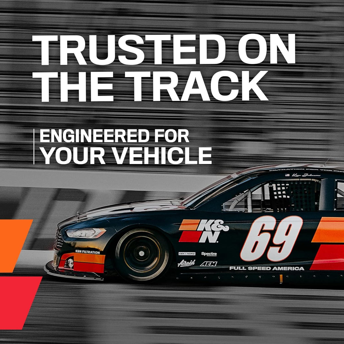 K&N E-1997 High-Flow Original Lifetime Engine Air Filter