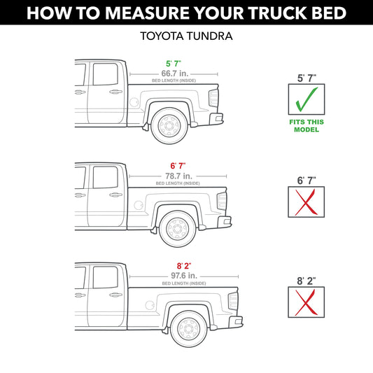 RealTruck 575M-XT RealTruck Roll-N-Lock M-Series XT Retractable Truck Bed Tonneau Cover – 575M-XT – Fits 2022 - 2025 Toyota Tundra Crew Cab, Double Cab 5' 7" Bed (66.7")