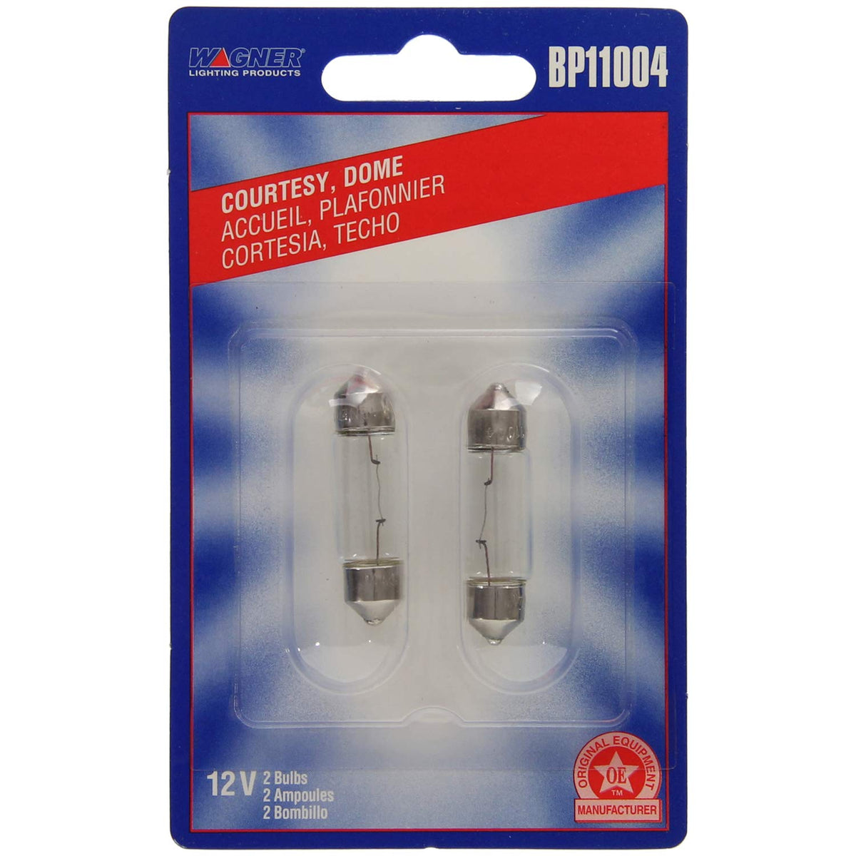 WAGNER BP11004 Wagner Lighting BP11004 Standard Multi-Purpose Light Bulb Card of 2