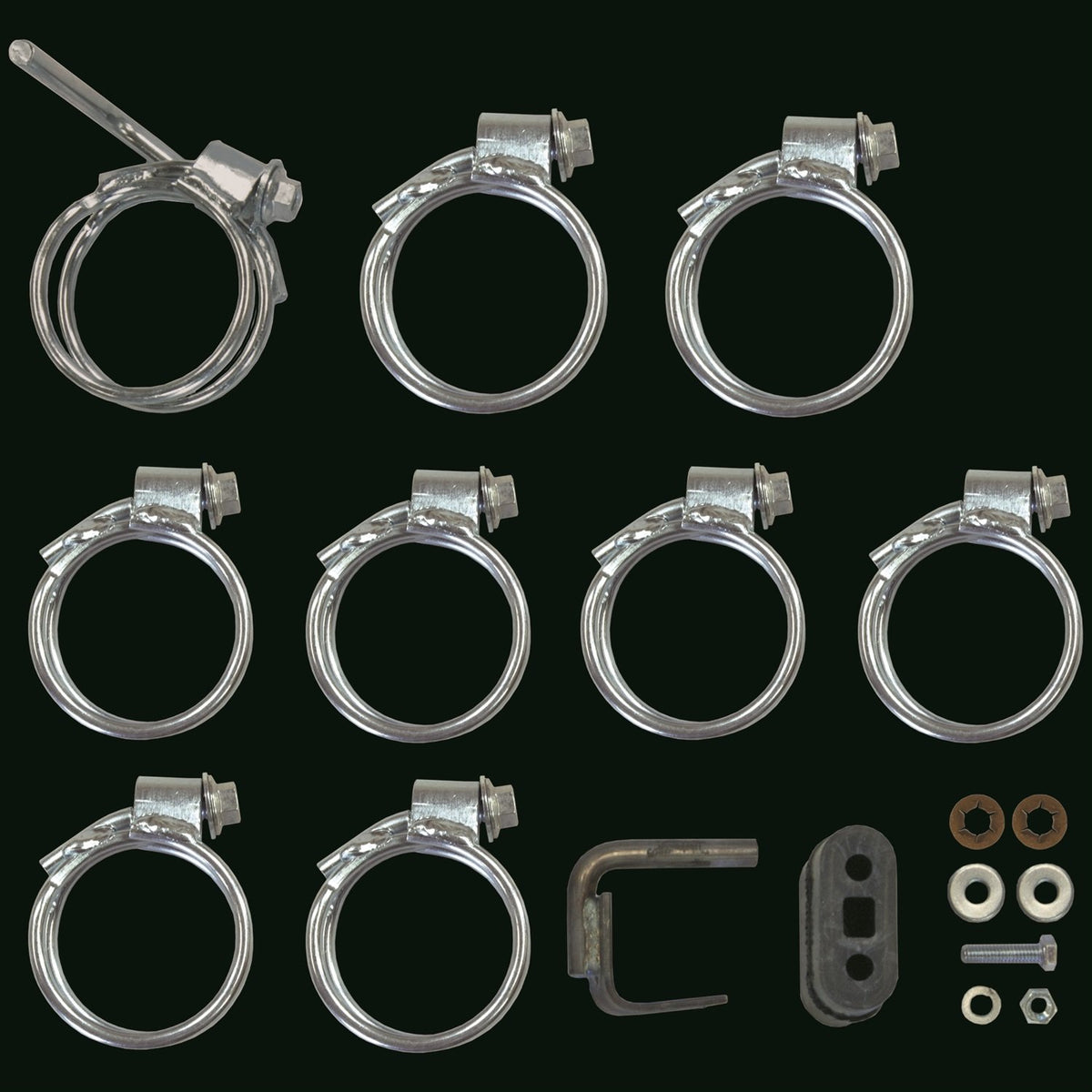 FLOWMASTER 17417 Flowmaster 17417 American Thunder Cat-Back Exhaust Kit 2.5 Inch Aluminized Steel 3 Inch Polished 304 Stainless Steel Tips Compatible with 2004-2008 Ford F-150 Lincoln Mark LT 4.6L 5.4L