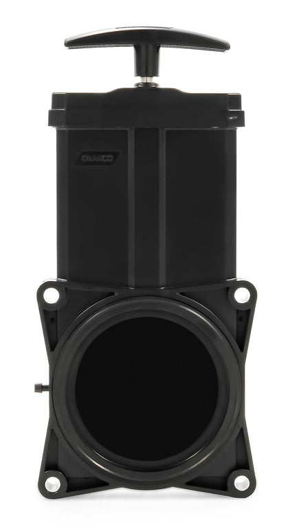 CAMCO 39513 Camco RV Replacement Waste Valve with Handle - Features Durable Plastic Handle & 3-Inch Diameter Valve Opening (39513)