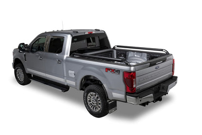 Putco 47802 Putco Black Nylon Boss Locker Side Rails Fits GMC Sierra 3500/Chevy Silverado 3500 2015-2019 8' Bed Dually