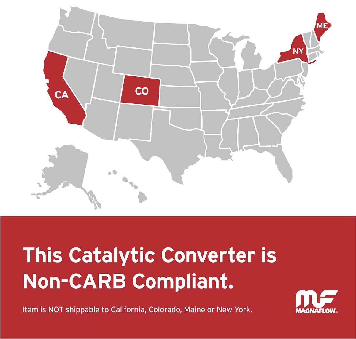 MAGNAFLOW 51304 MagnaFlow Universal Catalytic Converter 51304 (Federal/EPA Compliant)