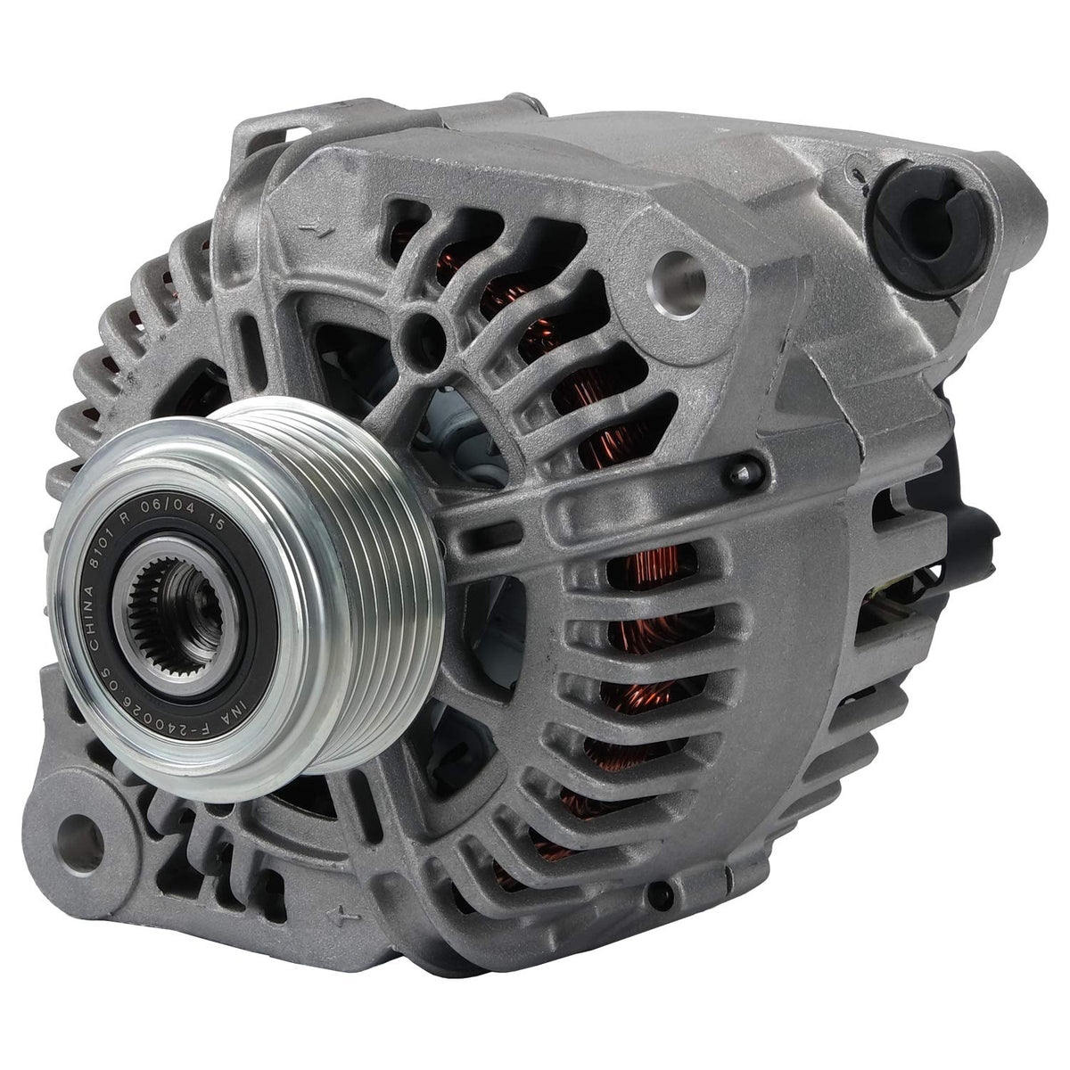 MANDO 11A1351 New HL Mando OE 11A1351 Alternator for 2011-2014 Hyundai Sonata 2.4L, 2010-2013 Tucson, 2010-2013 Kia Forte Sedan 2.0L w/Electric Power Steering, 2011-2013 Kia Optima 2.4L/ Sportage 2.4L 373002G400