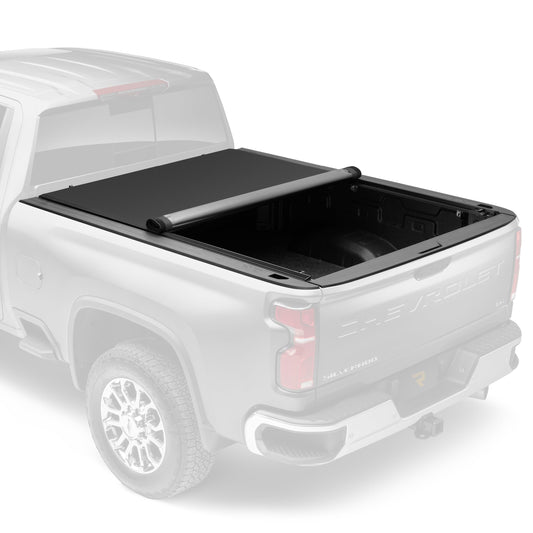 TRUXEDO 1464301 RealTruck TruXedo Pro X15 Soft Roll Up Truck Bed Tonneau Cover | 1464301 | Fits 2022-2024 Toyota Tundra w/Rail System 6' 7" Bed (78.7")
