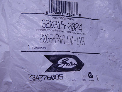 Gates G20315-2024 GlobalSpiral Couplings, Code 61 O-Ring Flange