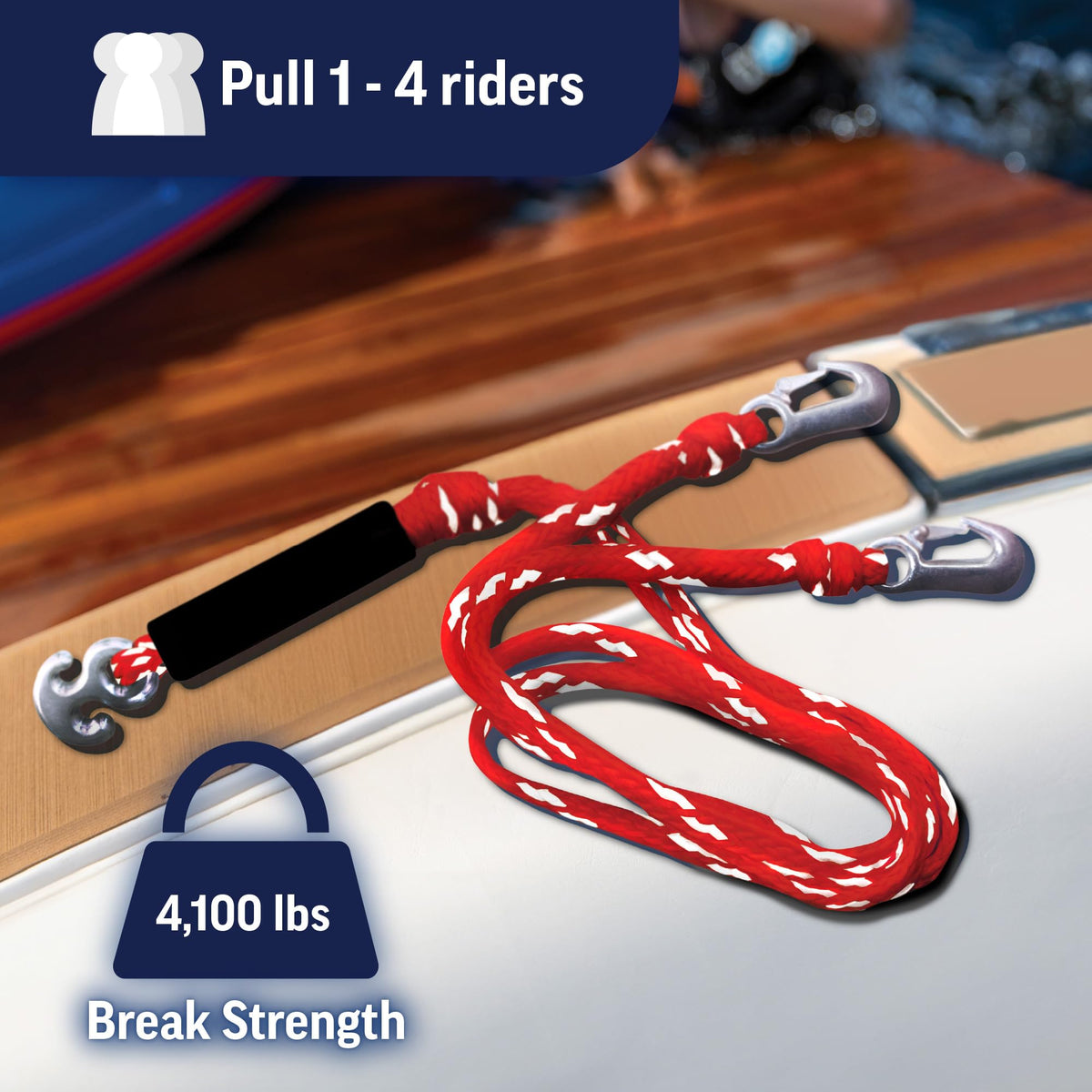 WOW SPORTS 11-3030 Wow Sports 4K Tow Harness Y-Connector - 12 ft - EZ Connect System