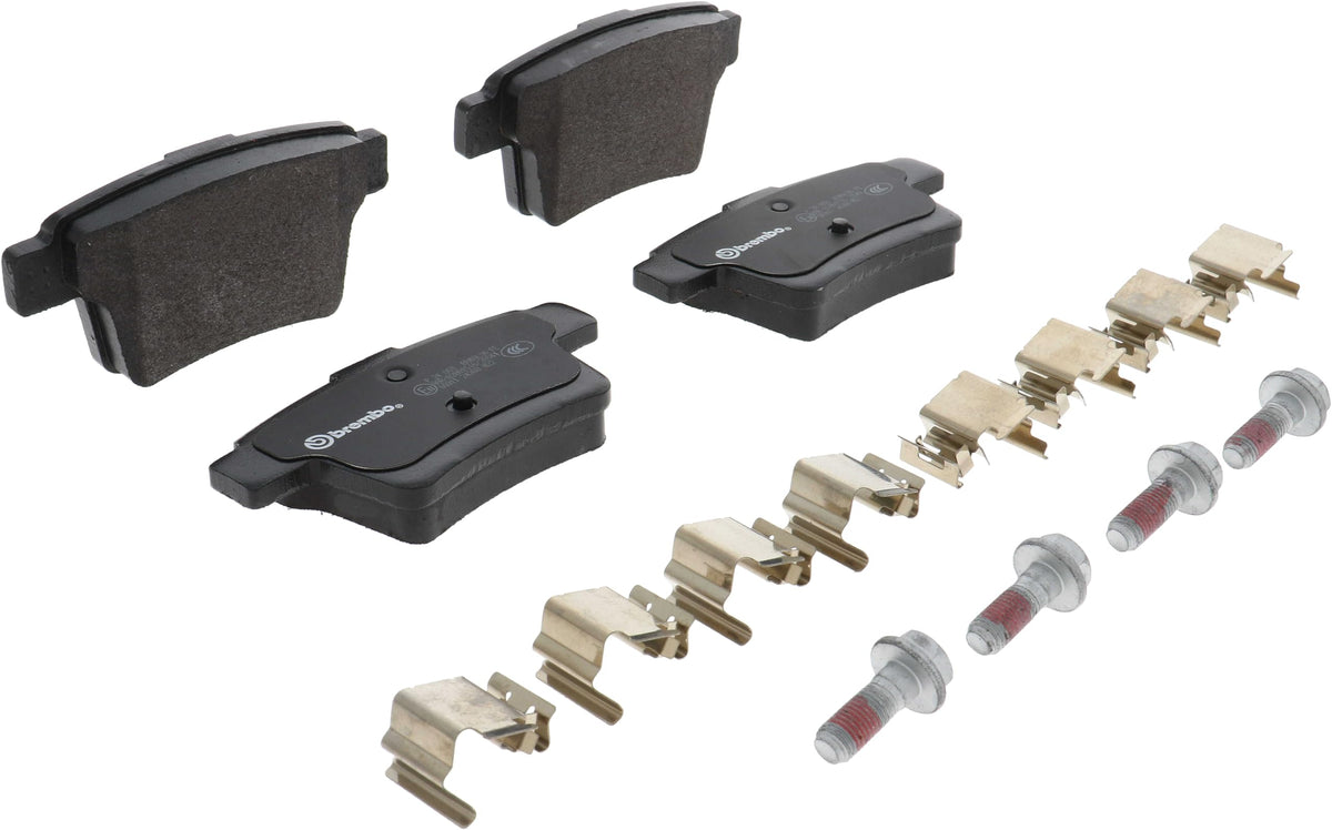 BREMBO P24063 Brembo P24063 Low-Met Rear Disc Brake Pad Set EMGRAND/ENGLON/FORD/FORD (CHANGAN)/FORD USA/JAGUAR OE# 1356392