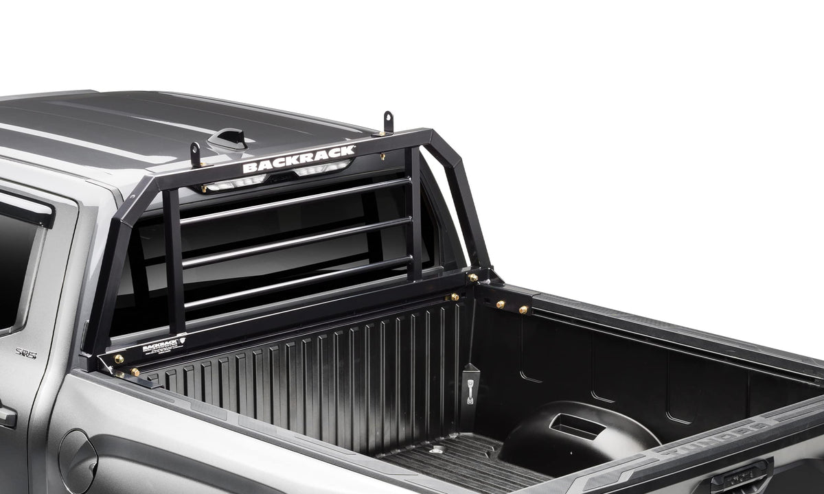 BACKRACK SRX702 RealTruck BACKRACK SRX Rack Shortened Non-Lighted Frame | Black, No Drill | SRX702 | Fits 1999-2025 Ford F-250/F-350/F-450