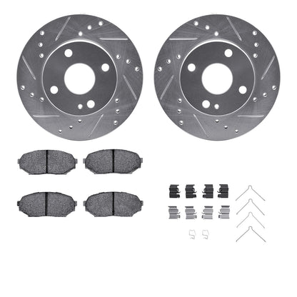 Dynamic Friction 7512-80092 Front Brake Kit