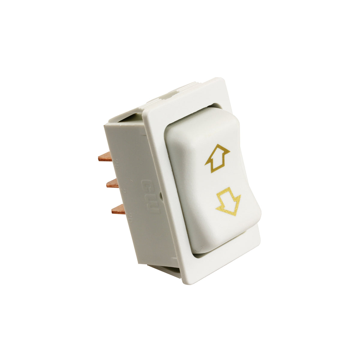 JR PRODUCTS 12385 JR Products 12385 White 4-Pin Slide-Out Switch