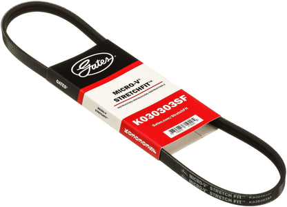 Gates K030303SF Genuine Stretch Fit Micro-V Serpentine Drive