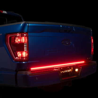 PUTCO 9201960-18 Putco 60" Blade LED Tailgate Light Bar Red/Amber/White LEDs & Plug-N-Play Quick Connect Harness - Fits Ford F150 Lightning 2022-2027