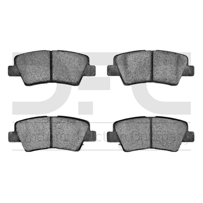 Dynamic Friction 1551-1812-00 DFC Rear 5000 Advanced Brake Pads