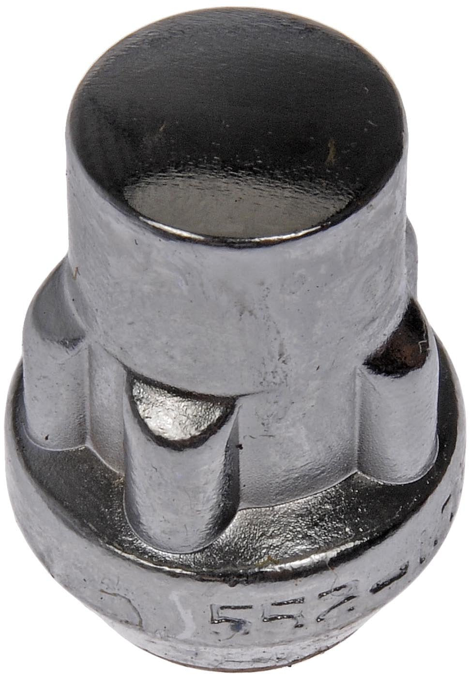 DORMAN 711-728 Dorman 711-728 Wheel Nut Lock Chrome Acorn Bulge Set M12-1.75, 4 Pack Universal Fit