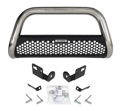GO RHINO 55263PS Go Rhino RC2 Grille Guard & Mounting Brackets Kit | Stainless Steel, Polished | 55263PS | Fits 2006 - 2008 Dodge Ram 1500; 2006 - 2009 Dodge Ram 2500, 3500