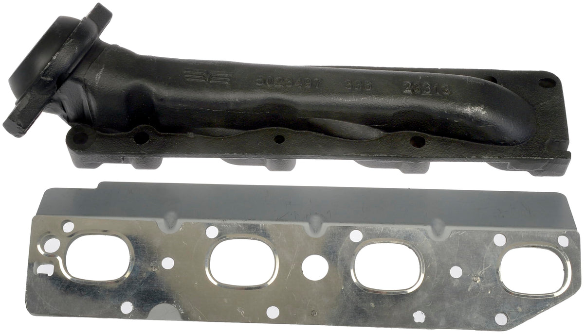 DORMAN 674-497 Dorman Patent Pending Improved Design 674-497 Driver Side Exhaust Manifold Kit - Includes Required Gaskets and Hardware Compatible with Select Jeep/Ram Models (OE FIX)