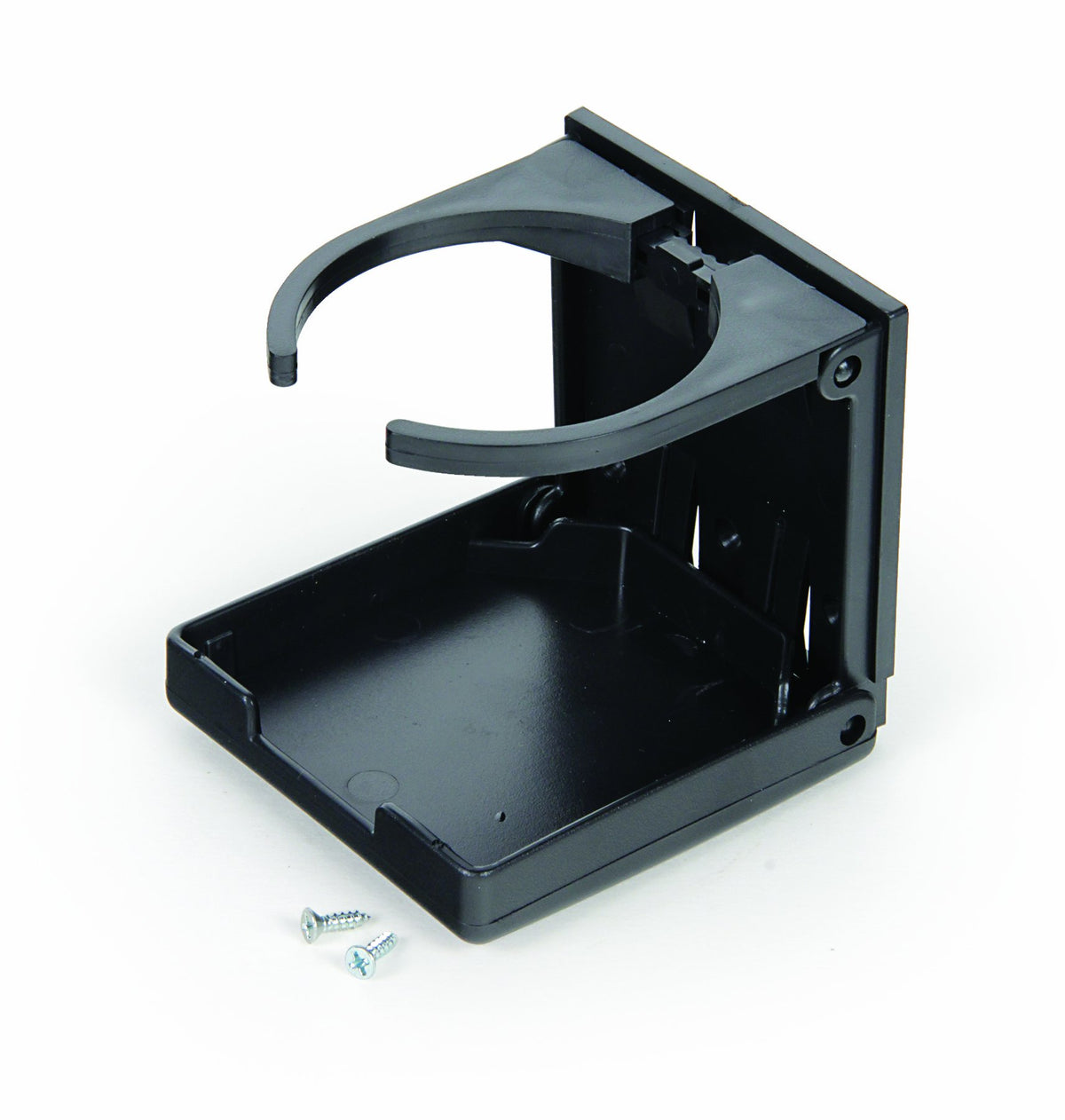 CAMCO 44044 Camco Camper/RV Drink Holder - Features Adjustable Space-Saving Design & Holds Almost Any Size Mug, Cup, Bottle or Can - Extra Cup Holder for Cars, Trucks, RVs, Vans, Boats, and More - Black (44044)