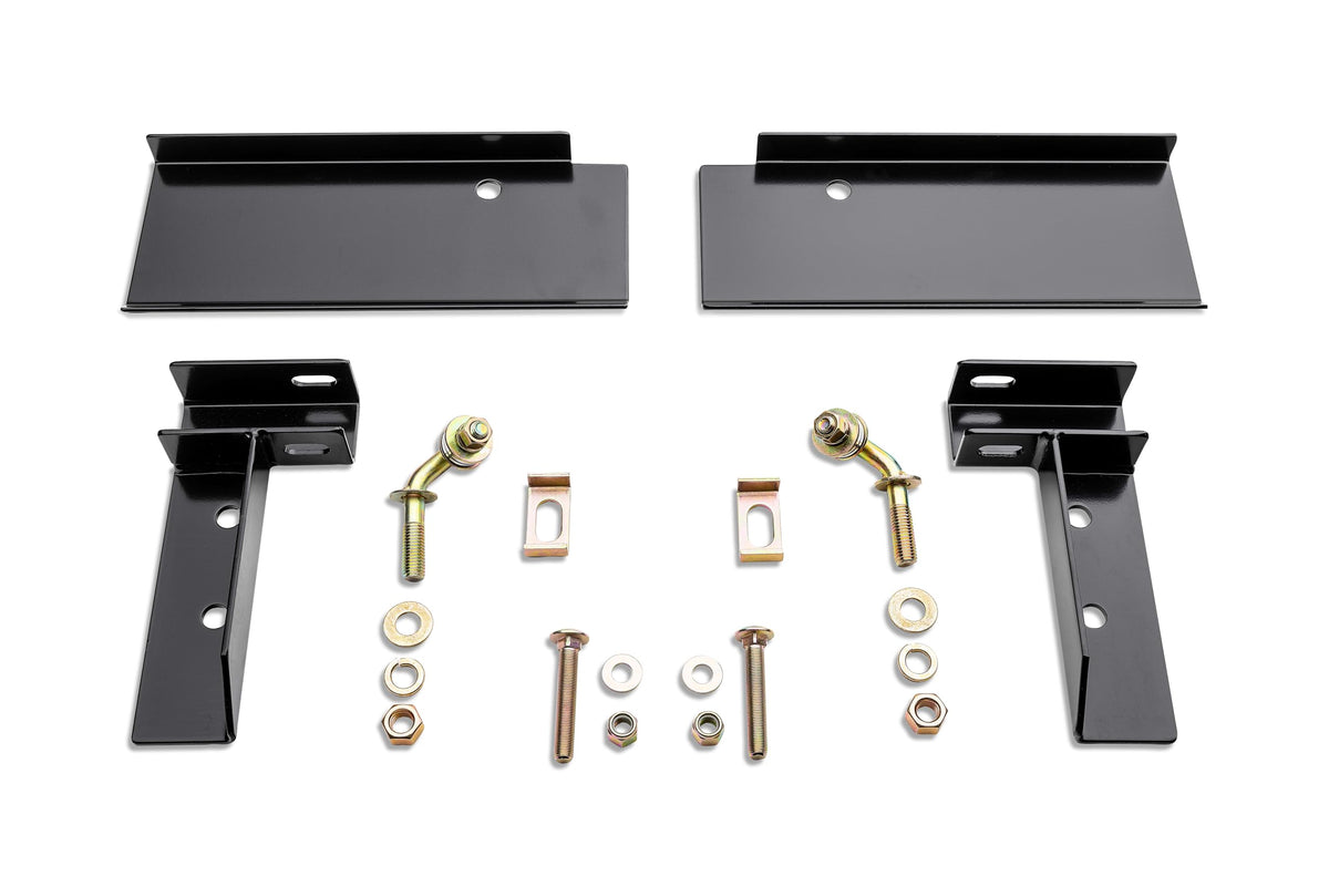 BACKRACK 30221 RealTruck BACKRACK Hardware Kit for use w/Standard Bed, Black, No Drill | 30221 | Fits 2017-2022 Ford F-250/F-350