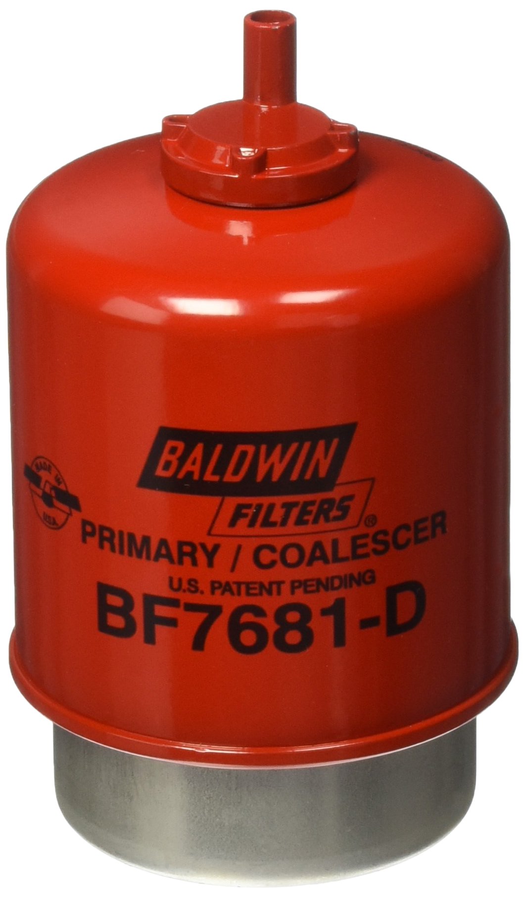 Baldwin Filters BF7681-D Heavy Duty Fuel Filter,5-7/32 x 3-9/32 x 5-7/32