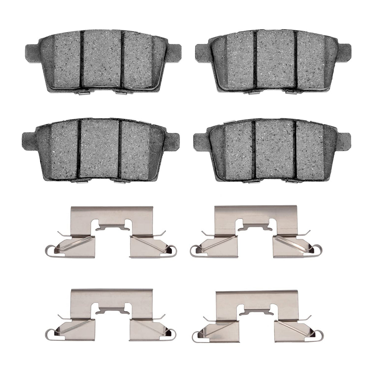 Dynamic Friction 1551-1259-01 ADVANCED PADS-CERAMIC W/HDW