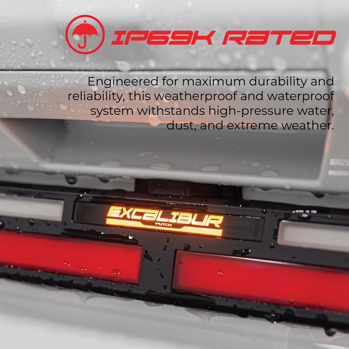 Putco 92060-12 Putco 92060-12 Excalibur LED Tailgate Light Bar for 2021-2023 Ford F-150 with Factory Halogen Tail Lamps
