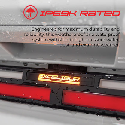 Putco 92060-12 Putco 92060-12 Excalibur LED Tailgate Light Bar for 2021-2023 Ford F-150 with Factory Halogen Tail Lamps