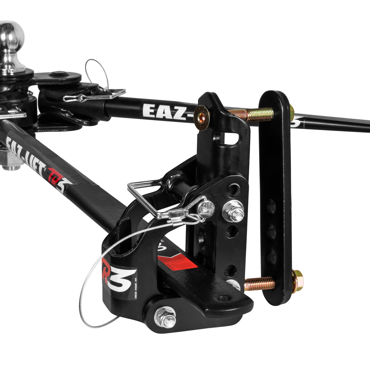 CAMCO 48904 Camco Eaz-Lift TR3 Weight Distribution Hitch Kit with Dynamic Sway Control, 800 lb