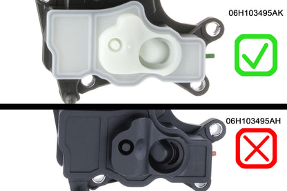 URO PARTS 06H103495AK URO Parts 06H103495AK Oil Separator, BLACK & WHITE VERSION