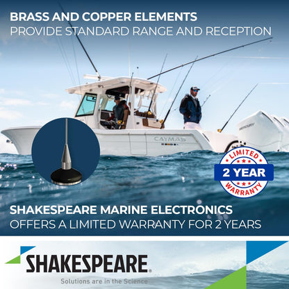 SHAKESPEARE 5241-R Shakespeare 5241-R 3' HEAVY DUTY VHF ANTENNA 3DB
