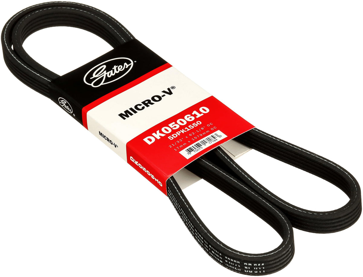 Gates DK050610 DUAL-SIDED V-RIBBED BELT