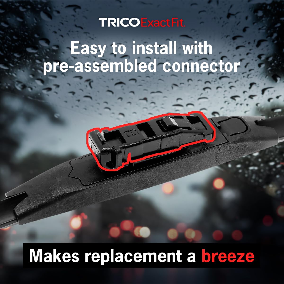 TRICO 24-15B TRICO Exact Fit 24-15B O.E. Beam Wiper Blade - 24"