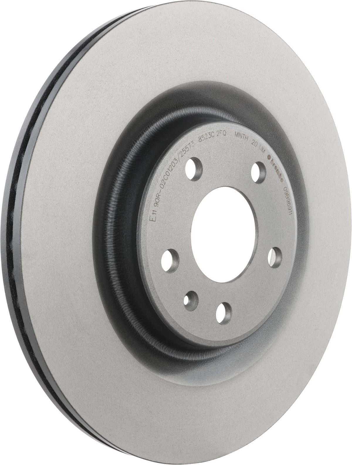 BREMBO 09B96911C02 Brembo 09.B969.11 UV Coated Pillar Vented Rear Brake Rotor AUDI/AUDI (FAW)/PORSCHE/VW/VW (SVW) OE# 4H0615601H