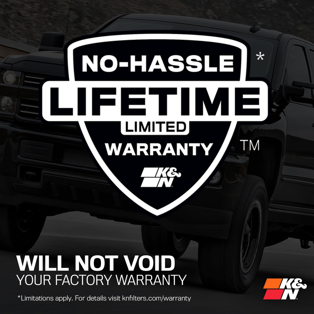 K&N FILTER 63-8001 K&N Elevated Intake Kit (Snorkel) Compatiable with 2010-2021 Toyota 4Runner V6-4.0L, 63-8001