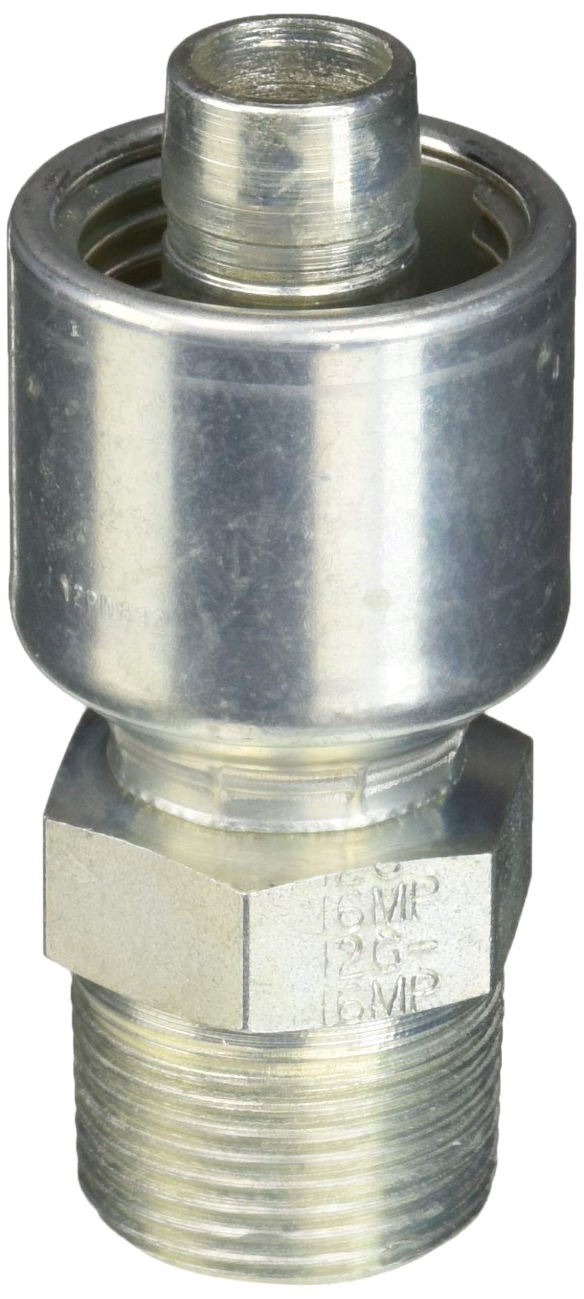 Gates G25100-1216 Male Pipe (Nptf 30 Cone Seat) (Mega Crimp