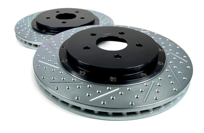 Baer Brakes 2302066 EradiSpeed+ Rear 2-piece Brake Rotors Slotted