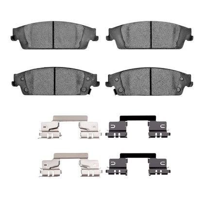 Dynamic Friction 1551-1194-12 DFC Rear 5000 Advanced Brake Pads