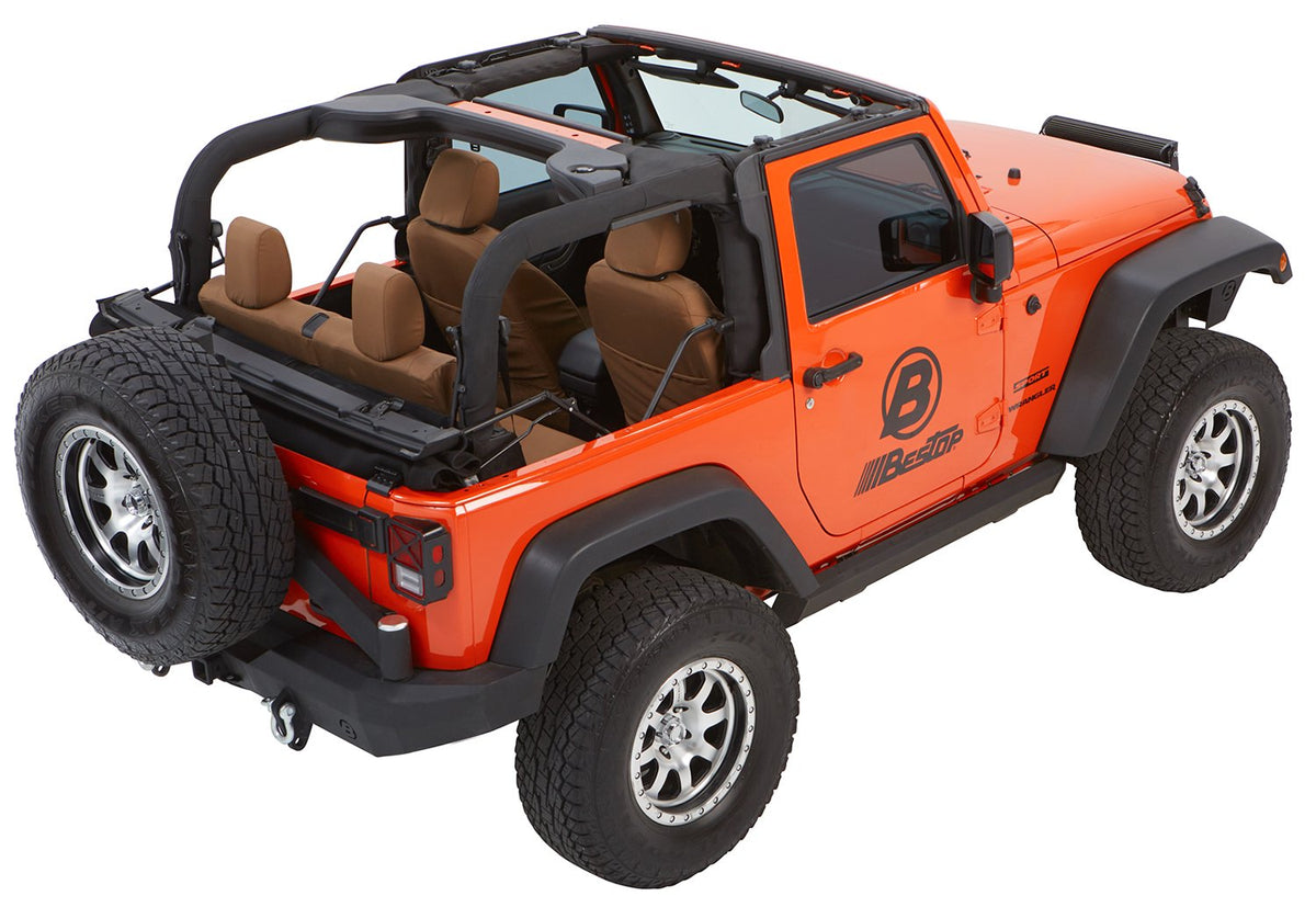 BESTOP 54922-17 Bestop Trektop Glide 5492217 for Jeep Wrangler JK 2-Door 2007-2018