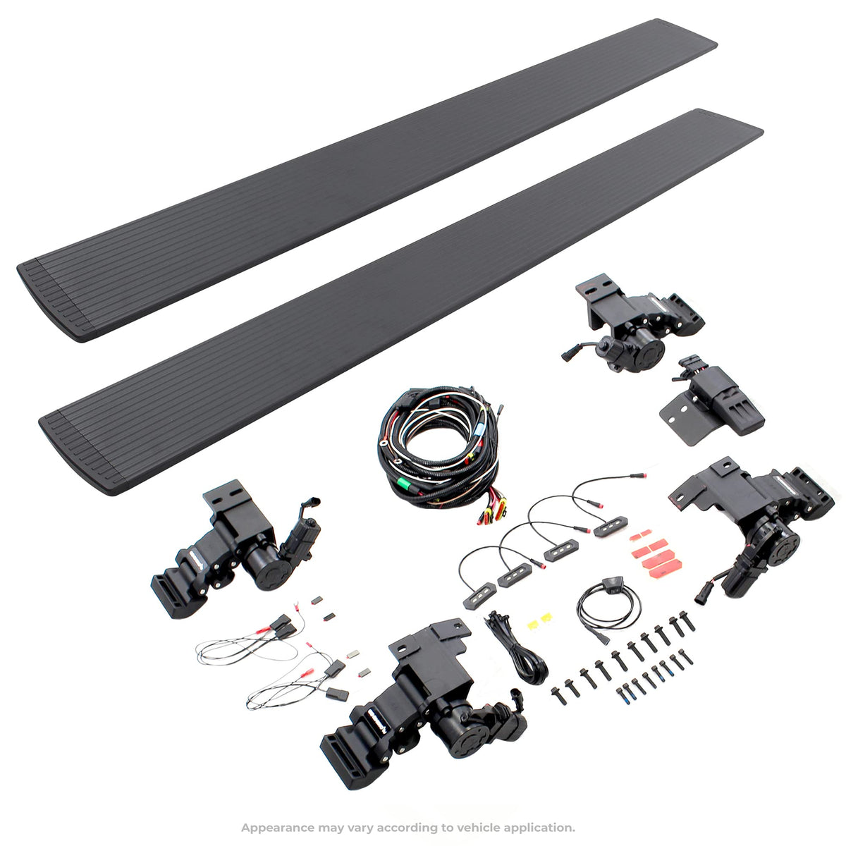 GO RHINO 20413157PC Go Rhino - 20413157PC - GO RHINO E-Board Series Steps POWD