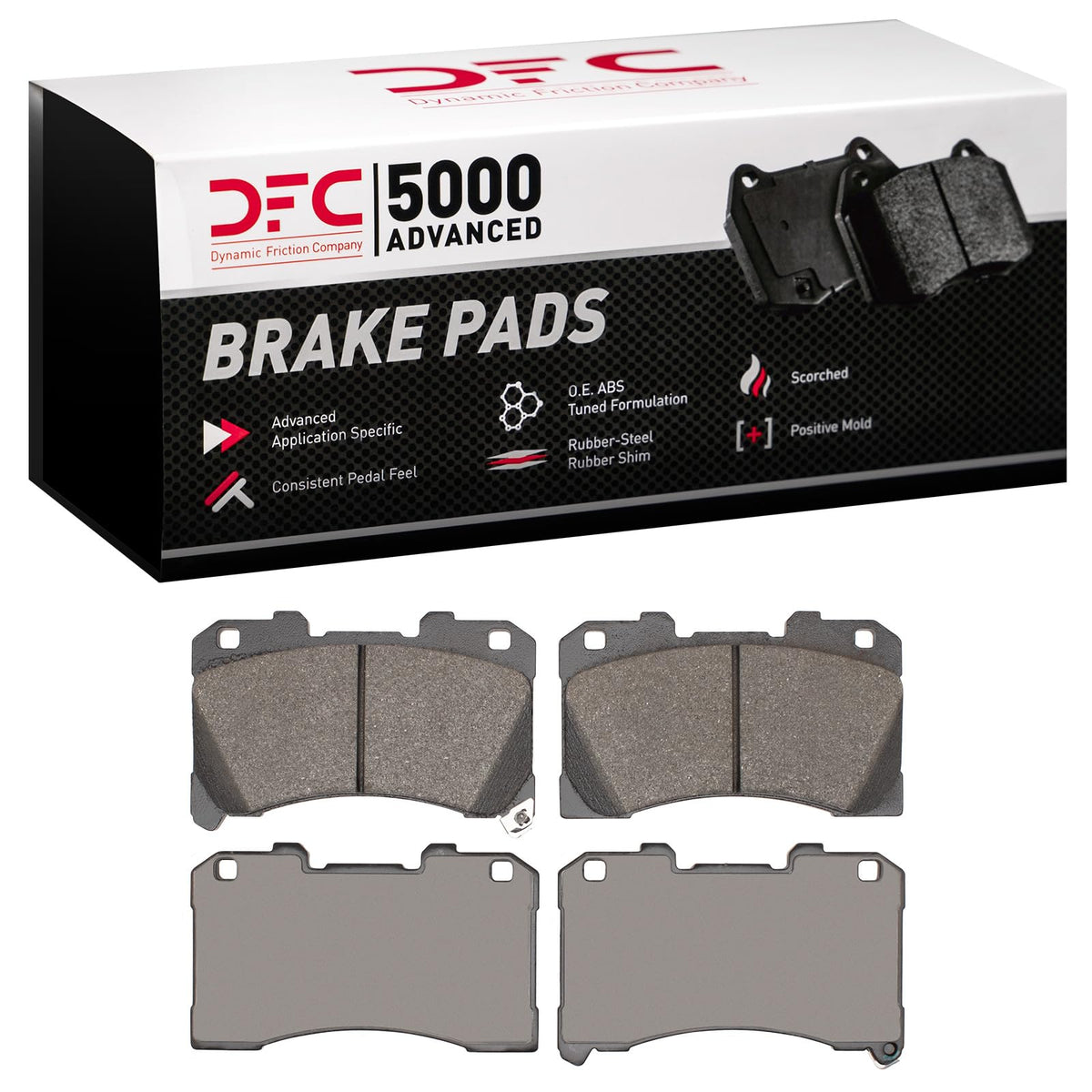 Dynamic Friction 1551-2450-00 ADVANCED BRAKE PADS