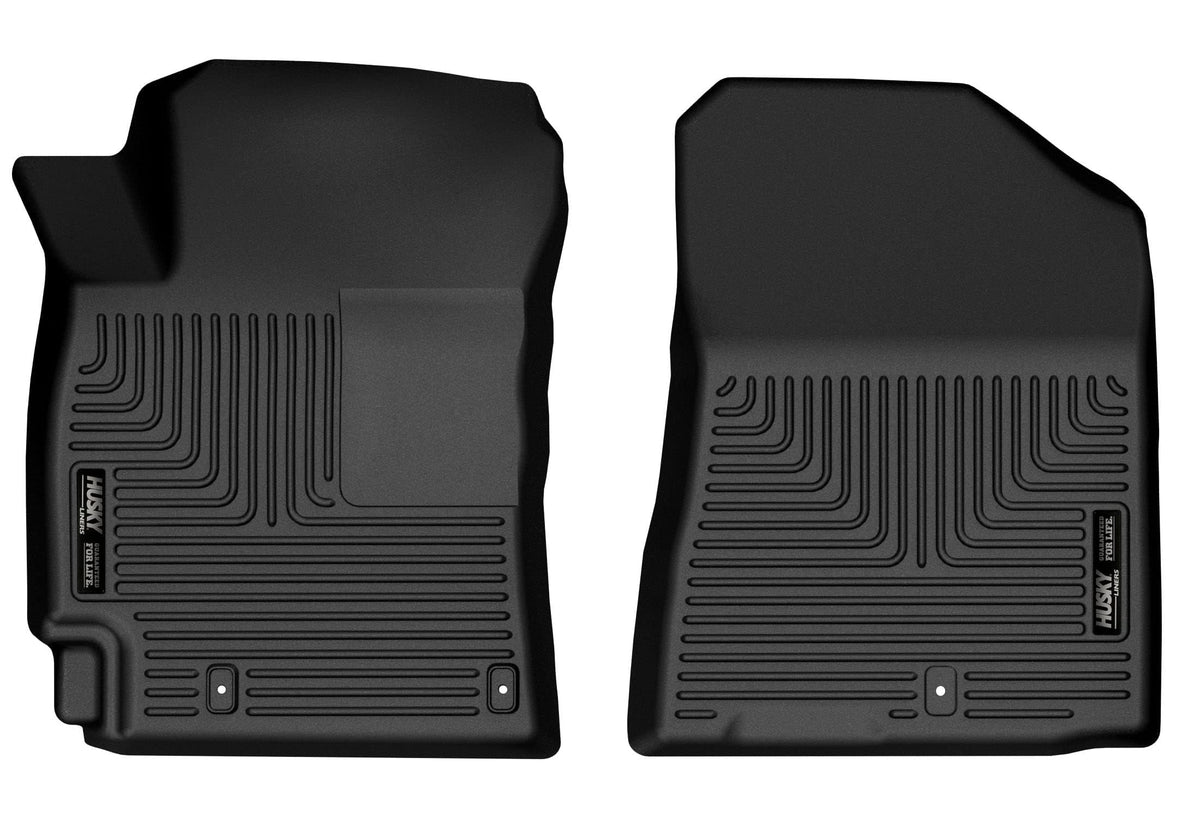 Husky Liners 50741 Husky Liners X-act Contour Floor Mats – Fits 2019-2024 Kia Forte – Front Row, 2-pc Black - 50741